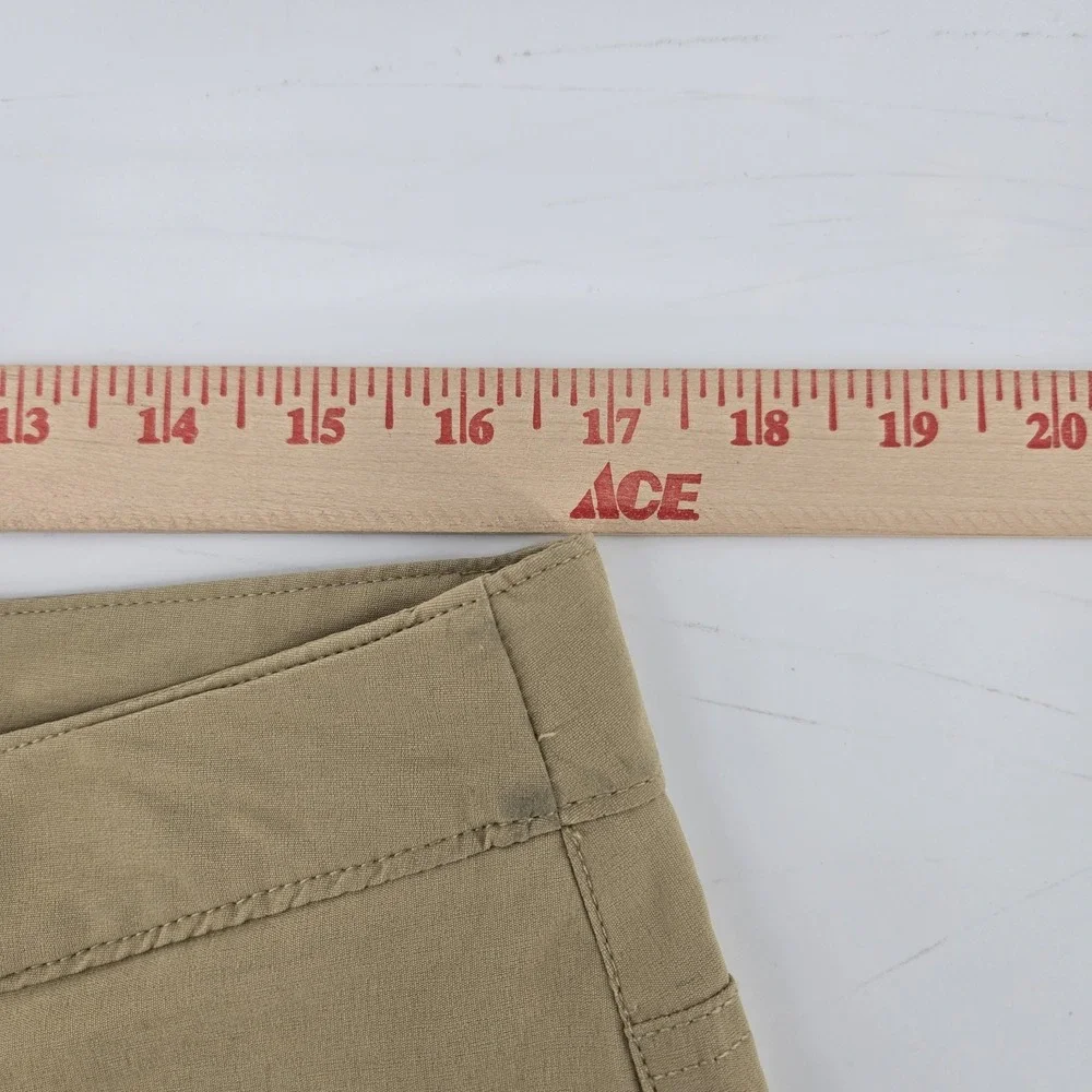 The North Face Pants Mens 34 Short Sprag 5 Pocket Khaki Stone UV Water Repellent